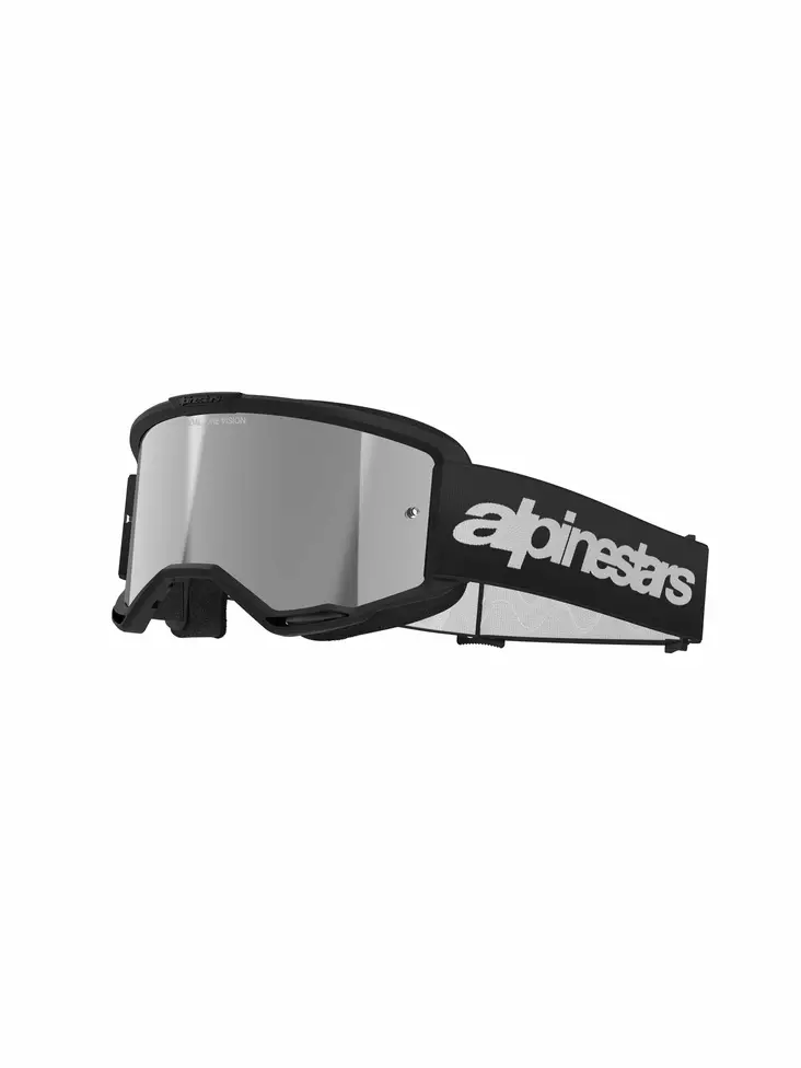 Alpinestars Goggle Vision 3 WORDMARK Svart/Spegel Silver - Goggles Onroad - D480736 - 1