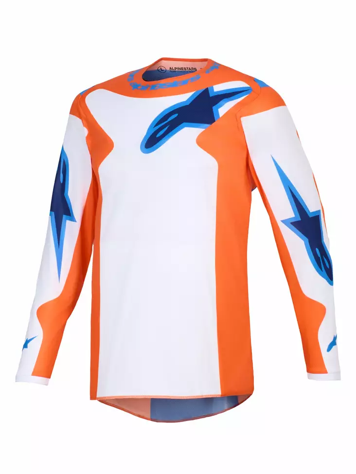 Alpinestars Tröja Fluid Grid Orange/UCLA Blå - Tröjor Offroad - D493056 - 1