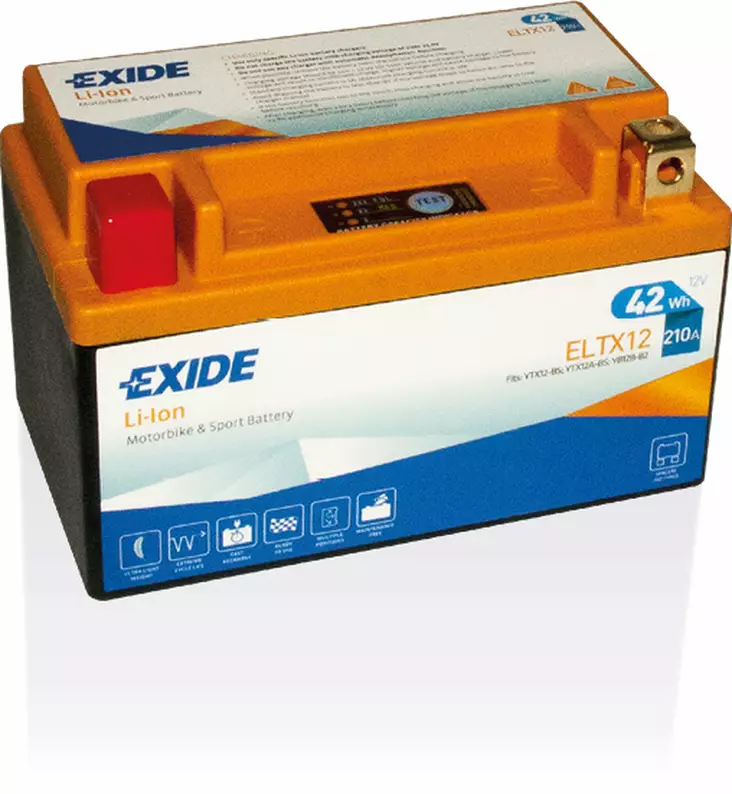 Exide batteri Li-Ion ELTX12 - Batteri & Laddning - D528736 - 1