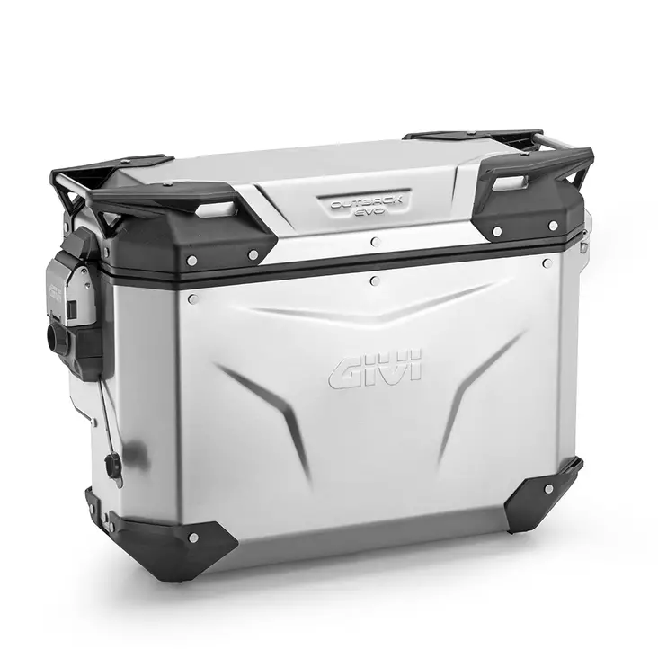 Givi Trekker Outback EVO Cam-Side, alum., right, 37 ltr, sold without lock - Hårda väskor - D484416 - 1