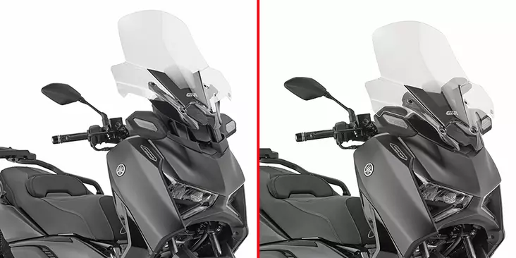 Givi Tras. Scr. Yamaha X-Max 300 Tech Max '25 - Vindskydd - D528306 - 1