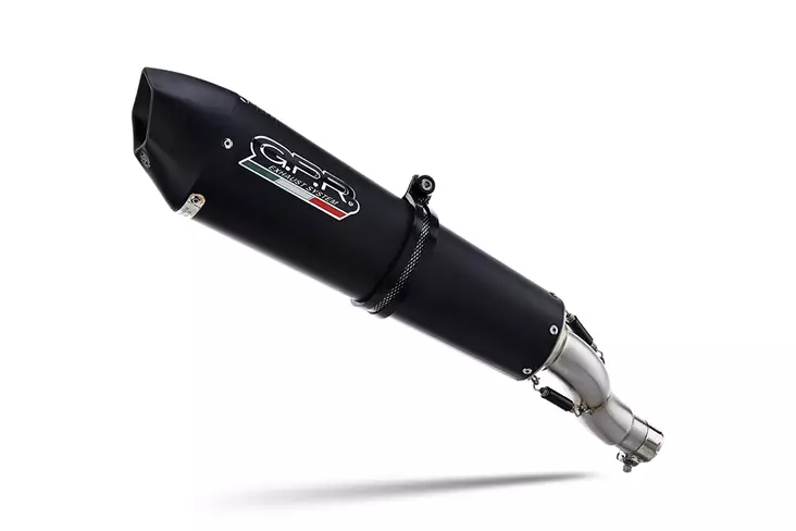 GPR BmwF 800 Gs 2024/2025 e5 GP EVO4 BLACK TITANIUM SP - Ljuddämpare - D498496 - 1