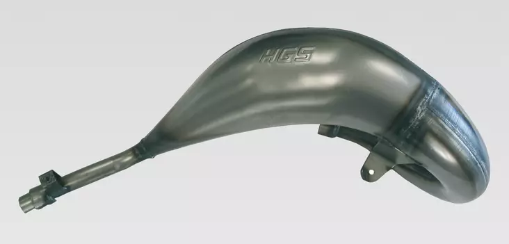 HGS Avgasrör 2T Racing KTM50 09-23 vattenkyld High RPM - Grenrör - D500376 - 1