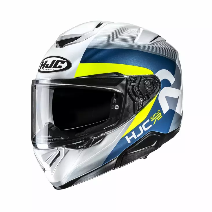 HJC Helmet RPHA 72 Phyta Vit/Blå/Gul MC3H - Skoterhjälmar - D508696 - 1
