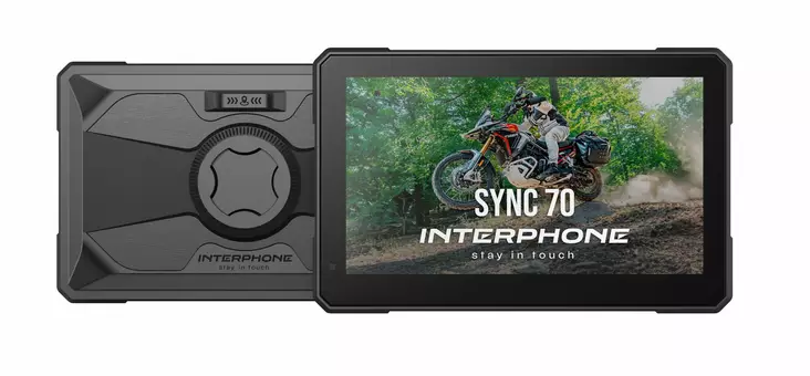 Interphone Sync70 Essential Smart Display Apple Carplay/Android Auto - Kamera & Mobil tillbehör - D497616 - 1
