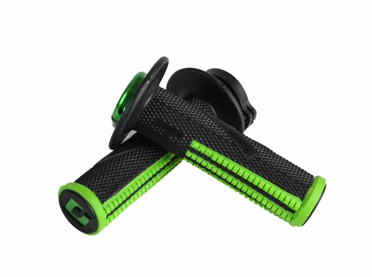 ODI EMIG PRO V2 Lock-On Grip BLACK / Green - Handtag - D490166 - 1