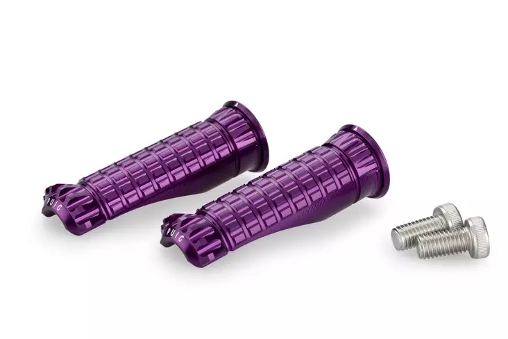 Puig Footpegs R-Fighter Piloto Rig/Left C/Purple - Fotpinnar - D510626 - 1