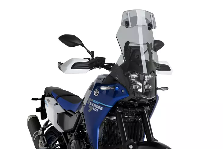 Puig Touring Screen/Vis Yamaha Tenere 700 25' C/Fume Cl - Vindskydd - D520366 - 1