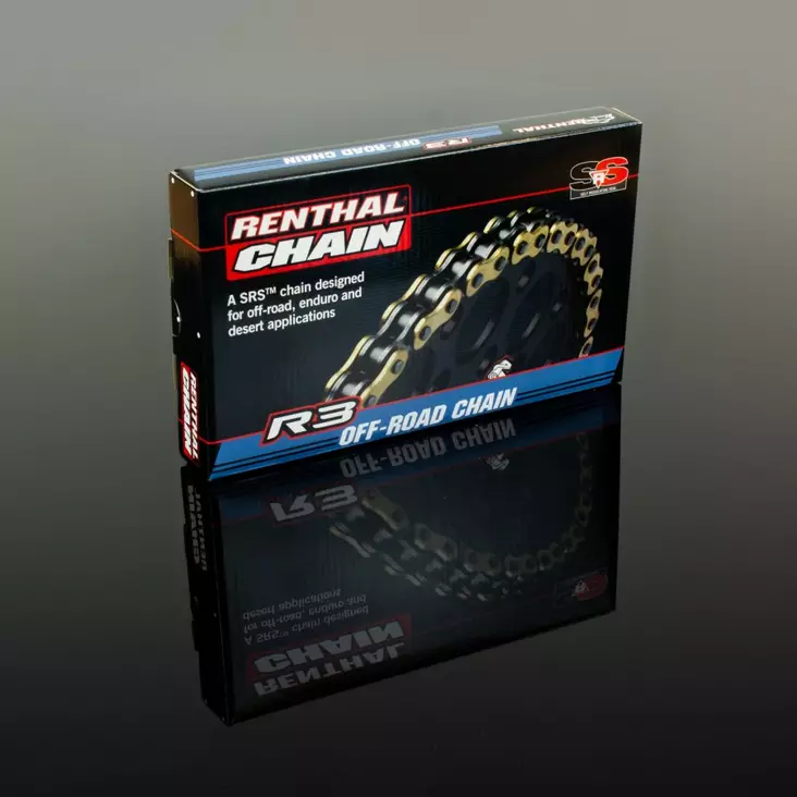 Renthal Chain R3.3 O-Ring (SRS-style) 520x120L - Kedjor 520 - D525786 - 1