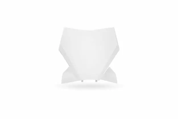 UFO Nummerplåt SX85 25-.. Vit 042 - Nummerplåtar - D510836 - 1