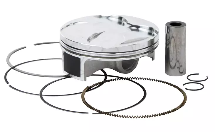 Vertex Piston kit HO CRF250R Compr 13.0:1 2008-09 77.96mm - Kolvar - D458126 - 1