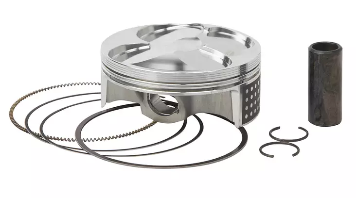 Vertex Piston kit KA KX250F Compr 14.8:1 GP-Racer 2015-16 76.97mm - Kolvar - D458626 - 1