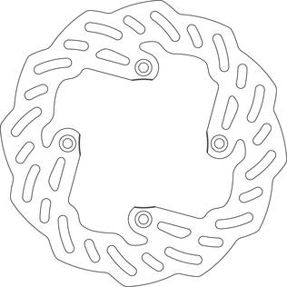 GOLDFREN Bromsskiva Bak YZ80/85 93- YZ65 18- - Bromsskivor - D19397 - 1