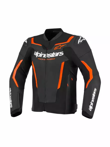 Alpinestars Skinnjacka GP Force v2 Svart/Fluo Röd - Jackor Onroad - D500667 - 1