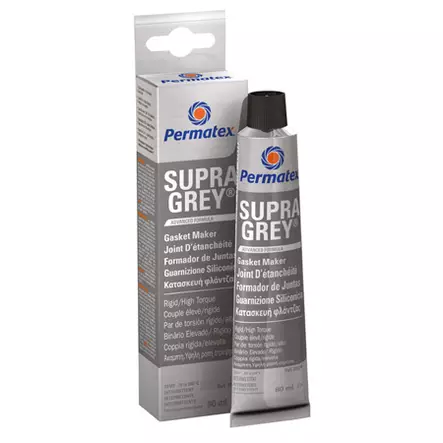 Permatex tätningssilikon Supra Grey 80ml - Övriga oljor - D464887 - 2