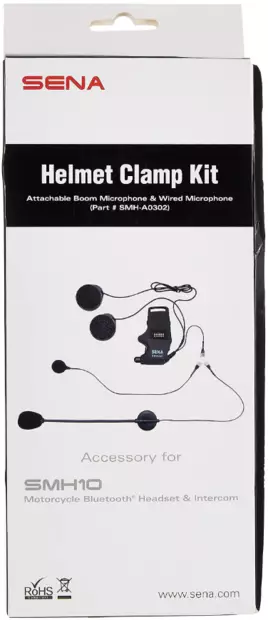 Sena Helmet Clamp Kit - Attachable Boom mic & Wired mic - Teknik - D463297 - 1