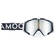 AMOQ Aster Skoterglasögon Svart-Vit Silver Mirror - Goggles - D379827 - 6