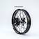 Haan wheel Beta RR 13-.. Front 17-3,50 BLACK RIM/BLACK HUB - Kompletta hjul - D483597 - 1