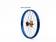 Haan wheel YZF 250/450 14- 21-1,60 BLUE RIM/POLISHED ALLOY HUB - Kompletta hjul - D417447 - 1