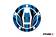 Puig Fuel Cap Cover Mod. Radical Kawasaki C/Blue - Dekaler - D185747 - 1