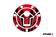 Puig Fuel Cap Cover Mod.Radikal Ktm C/Red - Dekaler - D184747 - 1