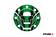 Puig Fuel Cap Cover Radical Suzuki 96-02 C/Green - Dekaler - D183287 - 1