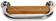S.S/wood ladder 1 steps - Stegar - D80637 - 1