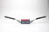 Scar Handlebar O² COLOR Ø28,6 (1 1/8”) - 65/85 Low Mini - WHITE Bar - DARK BLUE - Styren - D461377 - 1