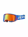 Alpinestars Goggle Vision 8 WORDMARK Blå/Orange/Spegel Röd - Goggles Onroad - D480707 - 1