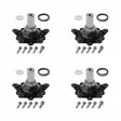Camso R4S/T4S/X4S/UTV 4S1 Hub axle kit 4pcs 5-bolt - Reservdelar till bandsatser - D520247 - 1