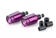 Puig Bar End Aluminum Mod.Sport Universal C/Purple - Styrtillbehör - D504187 - 1