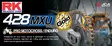 RK GB428MXU UW-ringsKedja Offroad +CL (clip kedjelås) - Kedjor 428 - D504577 - 1