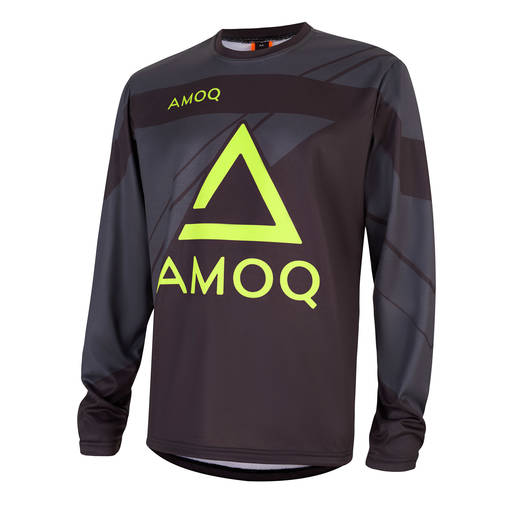 AMOQ Snowcross Tröja Barn Svart/Grå/HiVis - Skoterjackor - D456047 - 1