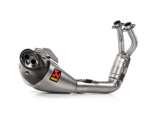 Akrapovic Racing line (Titanium) Tracer 700/GT 2020- /MT-07 / FZ-07 2021- - Komplett avgassystem - D478377 - 1