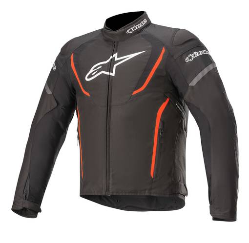 Alpinestars Jacka T-Jaws v3 Vattentät Svart/Röd Fluo - Jackor Onroad - D167167 - 1