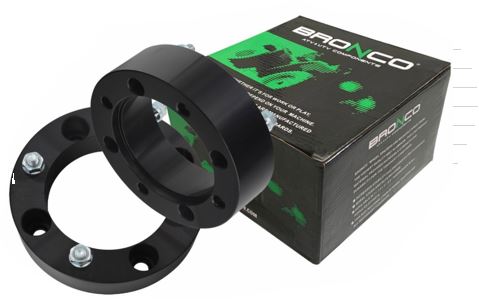 Bronco Spacerplattor UTV 1"/25mm 4/137 M12 X 1.25mm parvis Svart - Muttrar & navkapslar - D419107 - 1