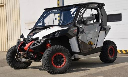 DFK Komplett värmehytt med torkare/spolning Can-Am Maverick XDS - Ram- & chassidelar - D418257 - 1