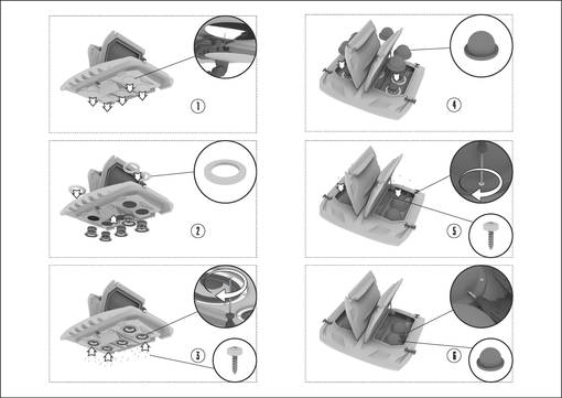 GKA/Tesseract Speaker cap for roof boxes - Hårda väskor - D479817 - 1