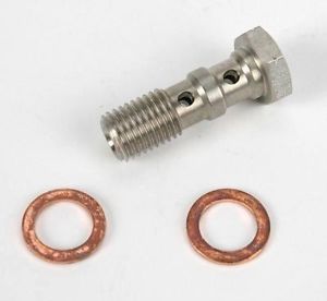 Goodridge Dubbel banjo bult 3/8 X 24 SS - Bromsslangar & Kopplingar - D40867 - 1