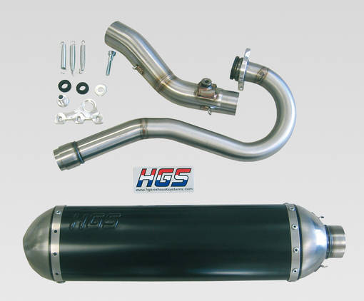 HGS Avgassystem 4T komplett KTM450SX-F 11-12 - Komplett avgassystem - D25327 - 1