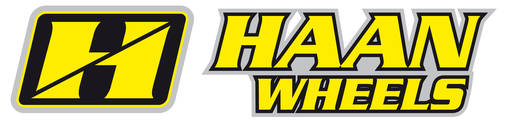 Haan wheel Beta 13- 17-5,00 BLACK RIM/RED HUB, BLACK SPOKES&RED NIPPLES - Kompletta hjul - D358437 - 1
