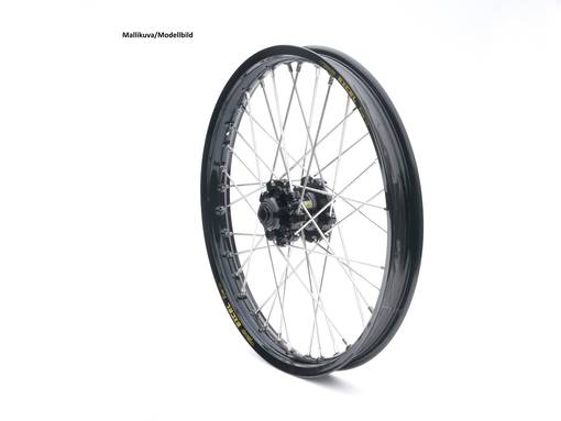 Haan wheel Tenere 700 21-2,15 BLACK HUB/BLACK RIM - Kompletta hjul - D349837 - 1