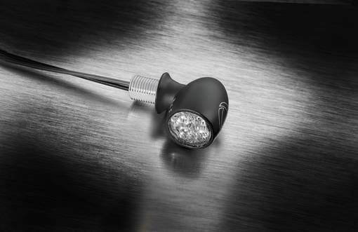 Kellermann Atto® DF LED mini indicator 3 in 1 black w/ clear glass - Blinkers - D423157 - 1