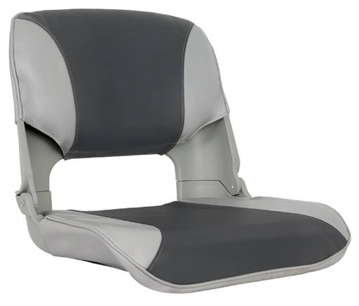 OS SKIPPER SEAT FOLDING UPHOLSTERED GREY/CHARCOAL - Bord & Stolar - D130687 - 1