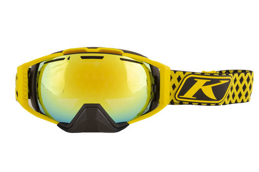 Oculus Goggle Diamond Fade Yellow Smoke Gold Mirror and Ligh - Goggles - 37557 - 1
