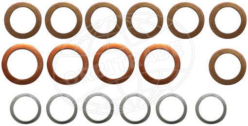 Orbitrade bricksats bränslesystem Volvo Penta AQD21A MD21A - Motordelar Inombordare - D75387 - 1
