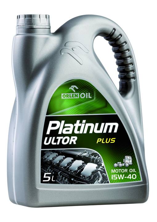 Orlen Oil Platinum Ultor Plus 15W-40 5L VDS-3 - Motorolja - D203297 - 1