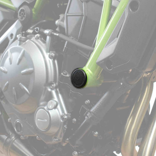 Puig Chassis Plugs Kawasaki Ninja 650/Z650 C/Black - Övrigt - D186637 - 1