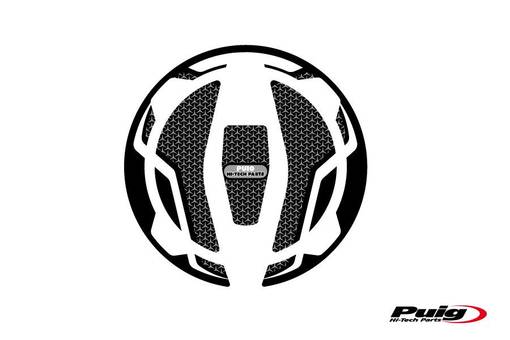 Puig Fuel Cap Cover Mod. Naked Kawasaki C/Gray - Dekaler - D186187 - 1