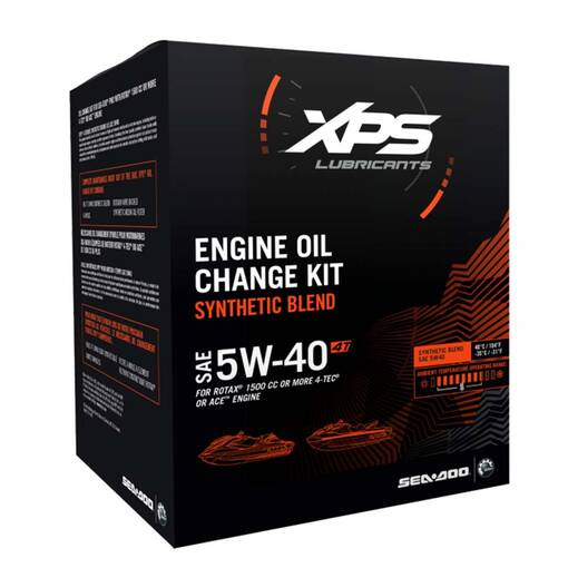 SEA-DOO OIL CHANGE KIT 5W40 1500CC + EU - Tillbehör vattenskoter - 76987 - 1